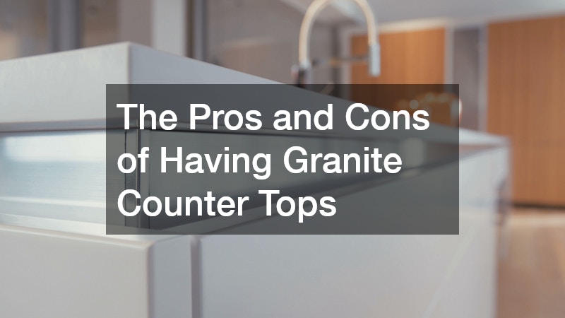 The Pros and Cons of Having Granite Counter Tops